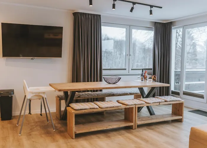 Gruppen-Wohnung Mit Balkon Und Grill 10 Betten 公寓 *