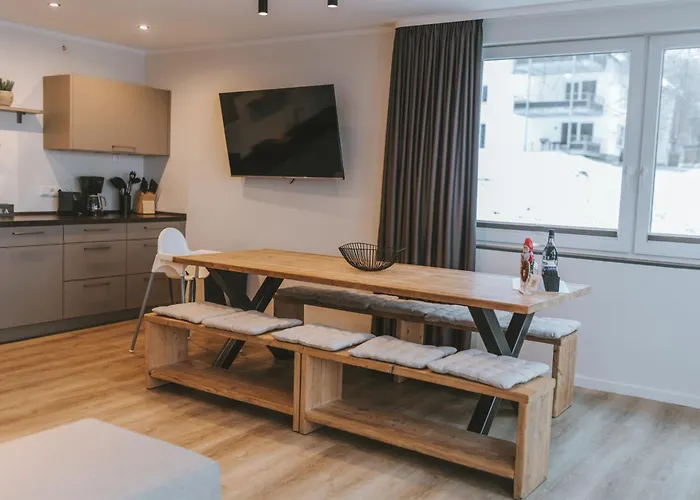 Gruppen-Wohnung Mit Balkon Und Grill 10 Betten 温特贝格